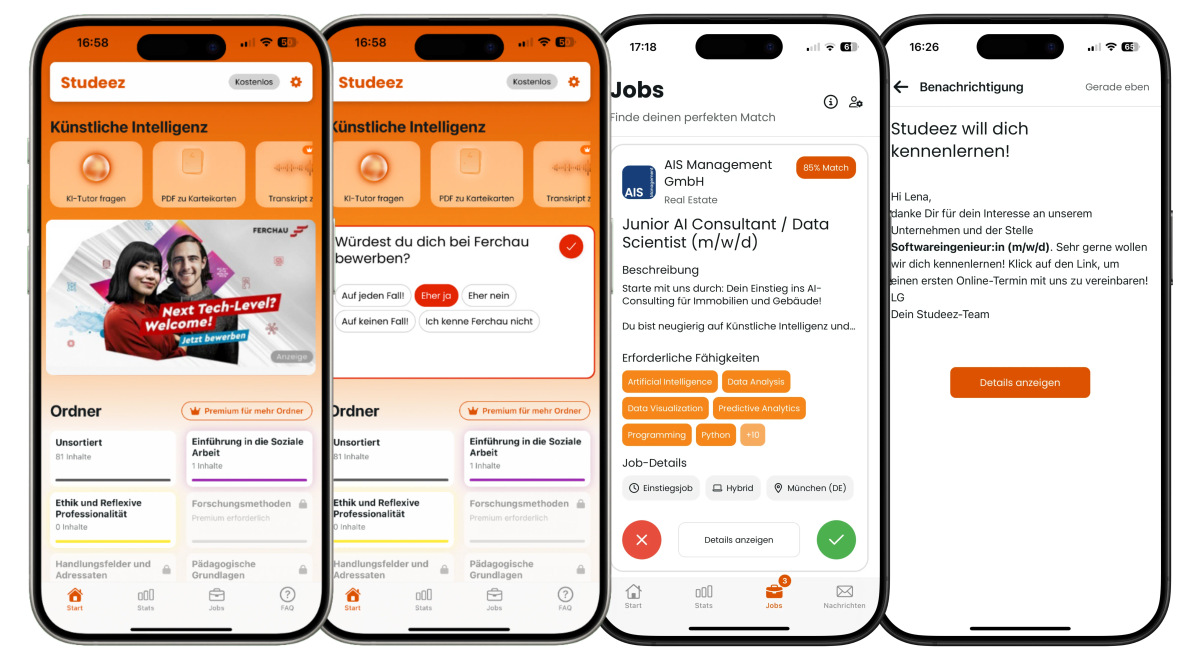 Studeez Update 7.2.0 - New Features