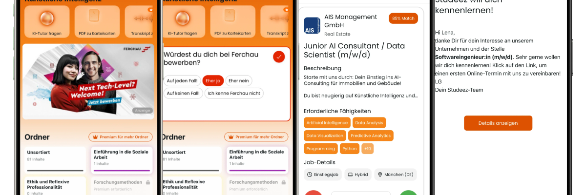 Studeez Update 7.2.0 - New Features